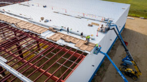 Expert commercial flat roof installation by Big River Roofing & Coatings, a leading roofing company Peoria IL."