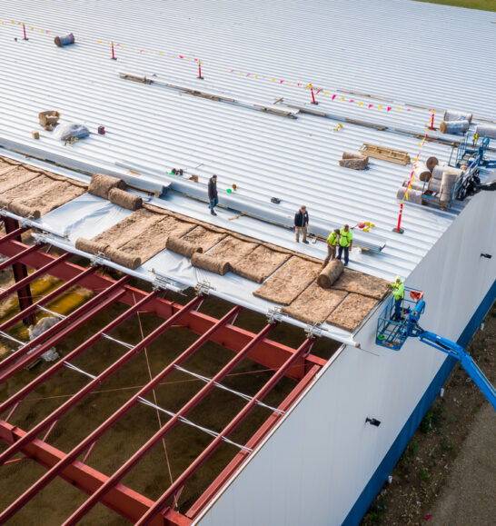 Expert commercial flat roof installation by Big River Roofing & Coatings, a leading roofing company Peoria IL."